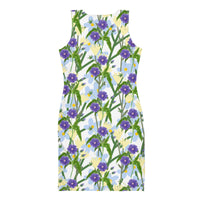 Purple & Blue-Bodycon dress