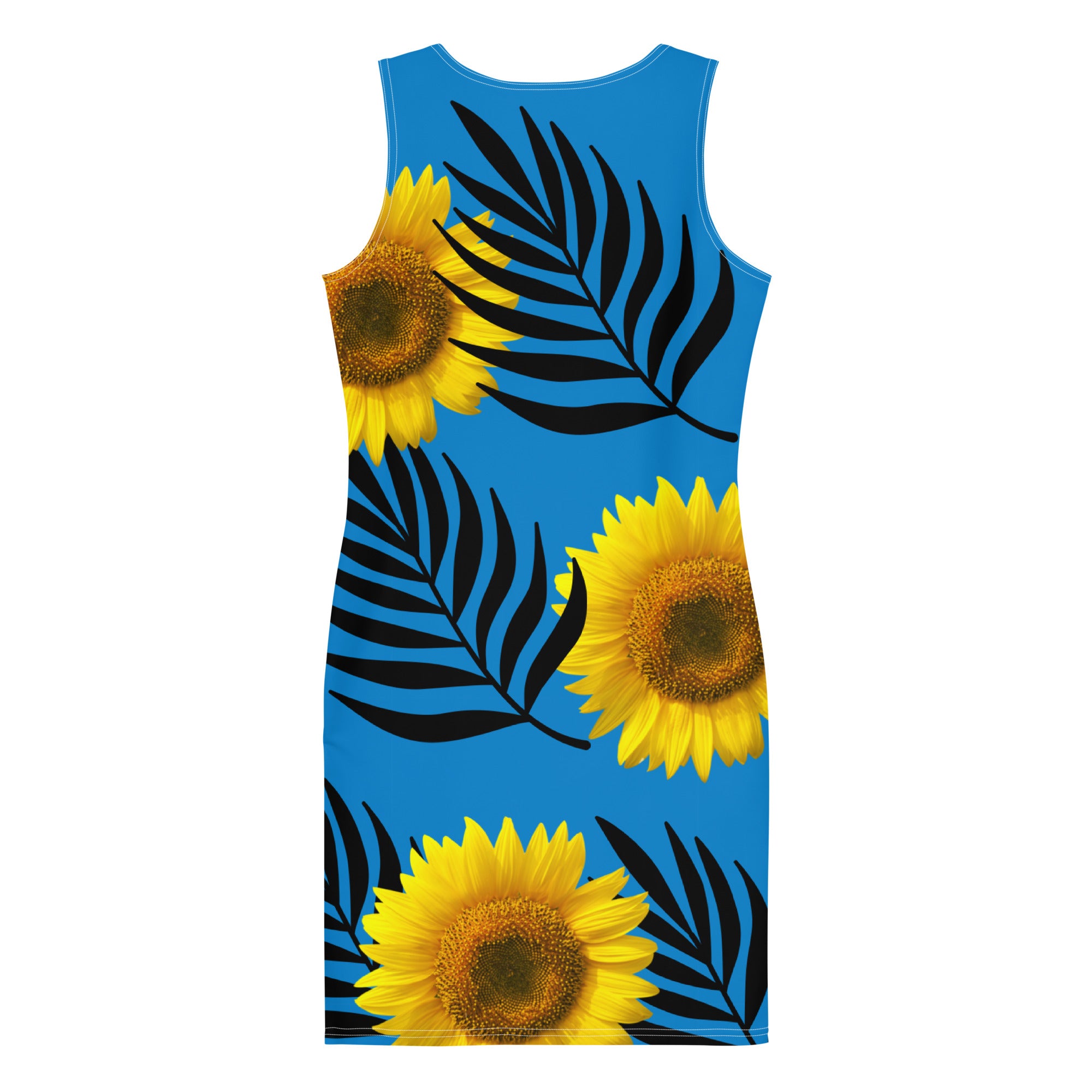 Sunflower Skies-Bodycon dress