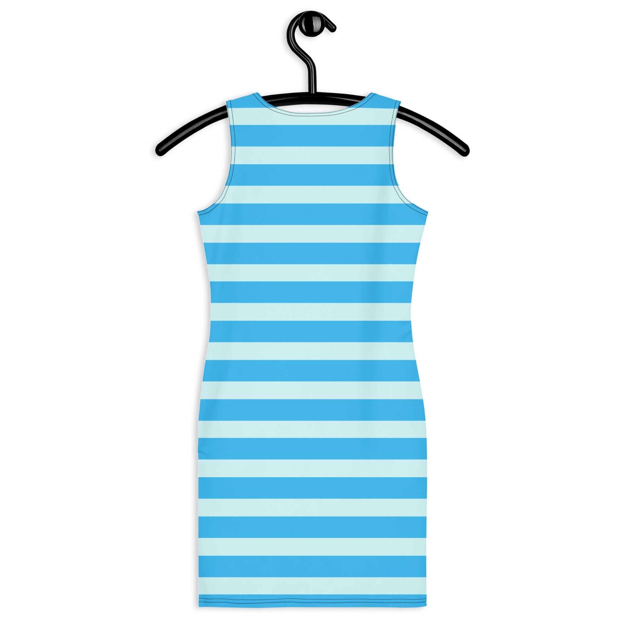 Blue Stripe-Bodycon dress