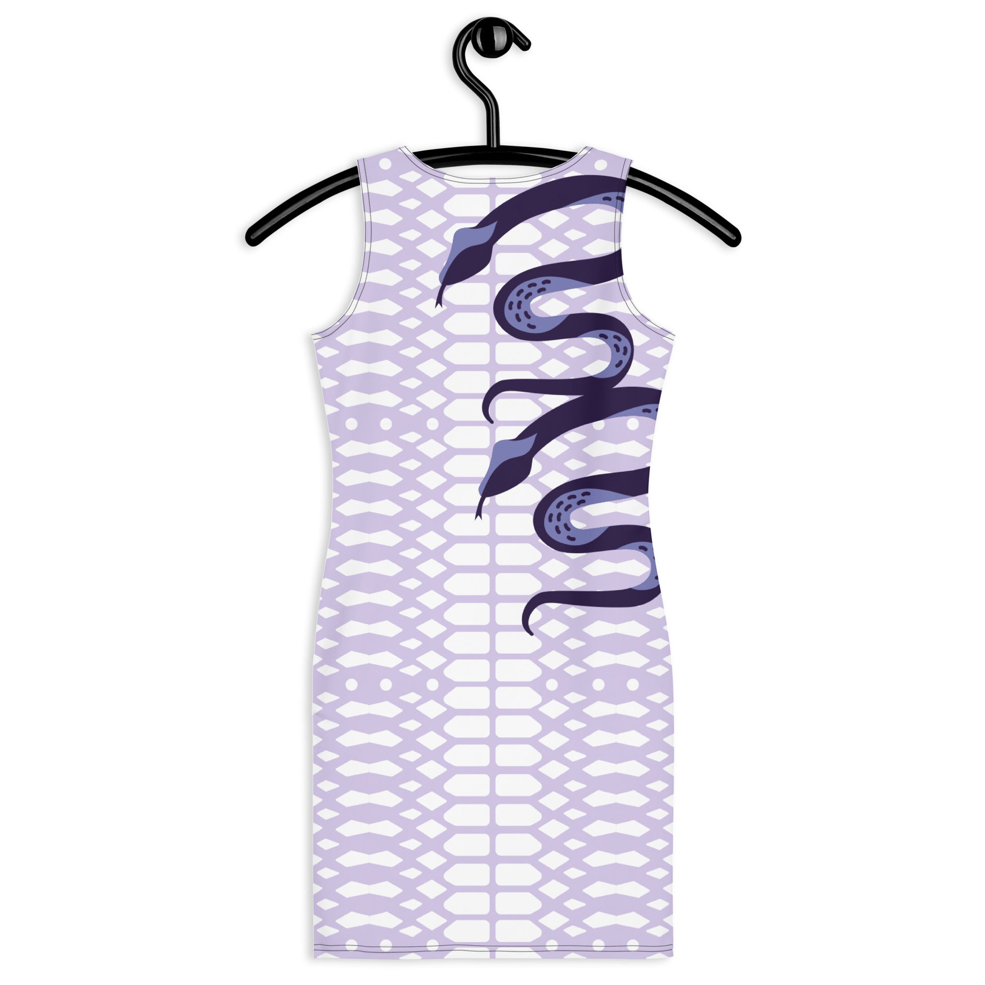 Purple scales-Bodycon dress