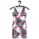 Tropical-Bodycon dress