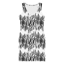 Zebra-Bodycon dress