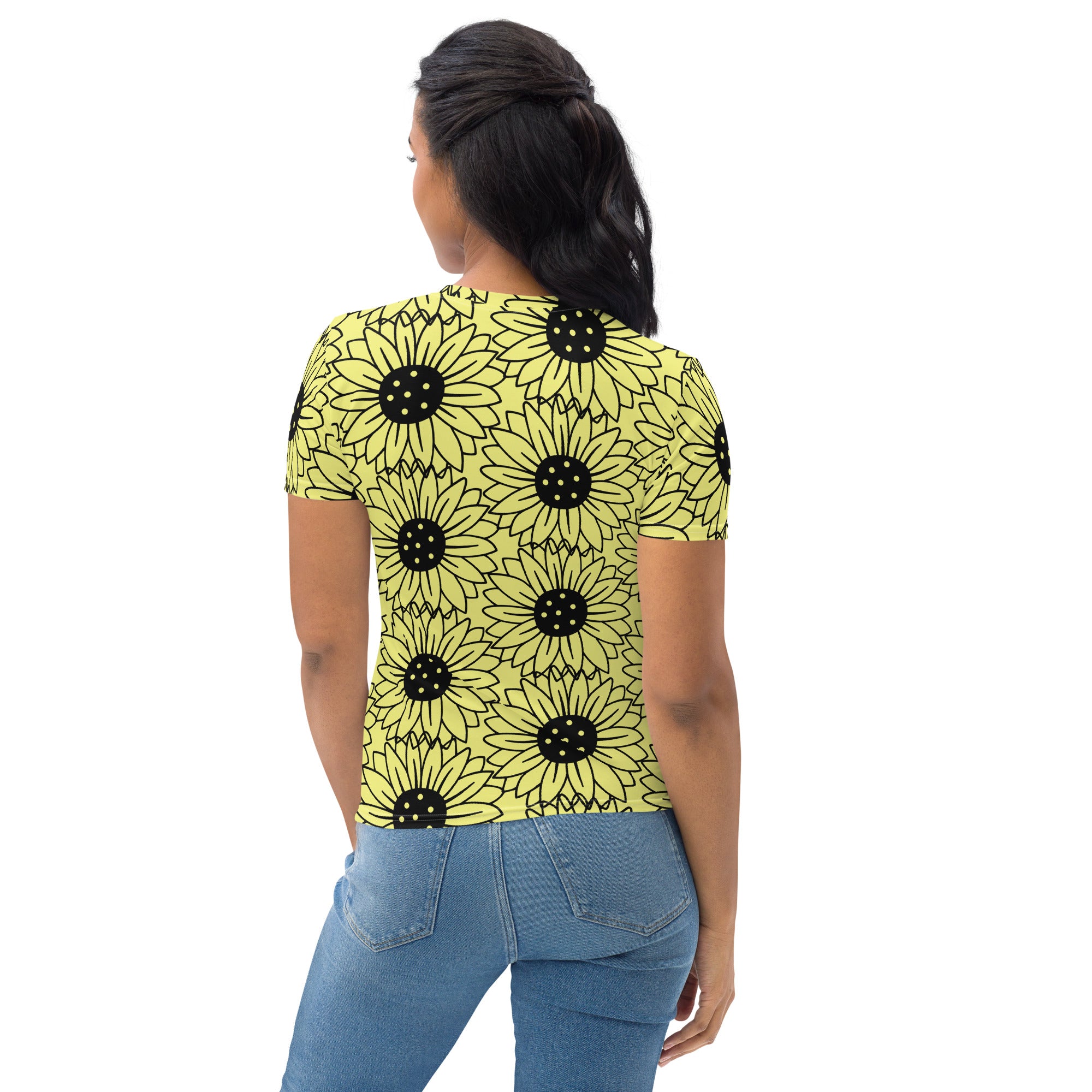 Sunflower pattern-Women's T-shirt