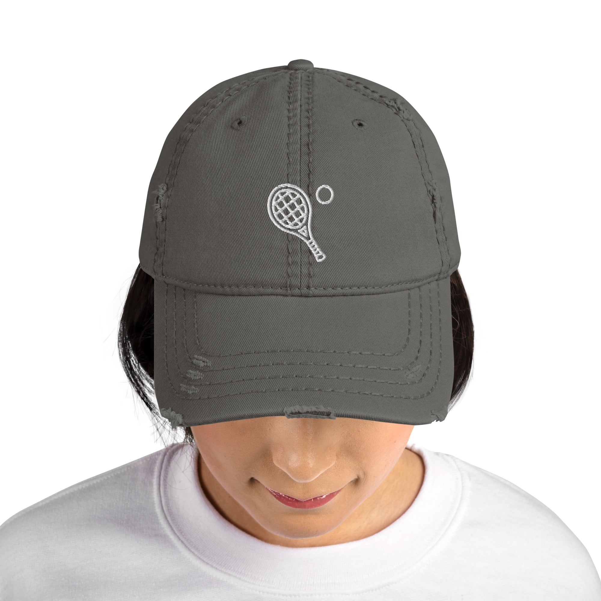 Tennis 2-Distressed Dad Hat