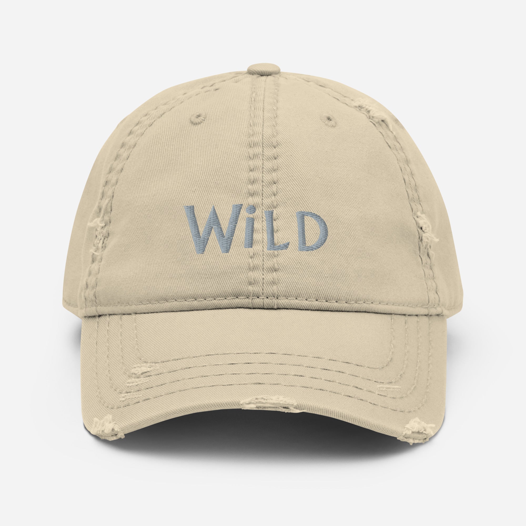 Wild-Distressed Dad Hat