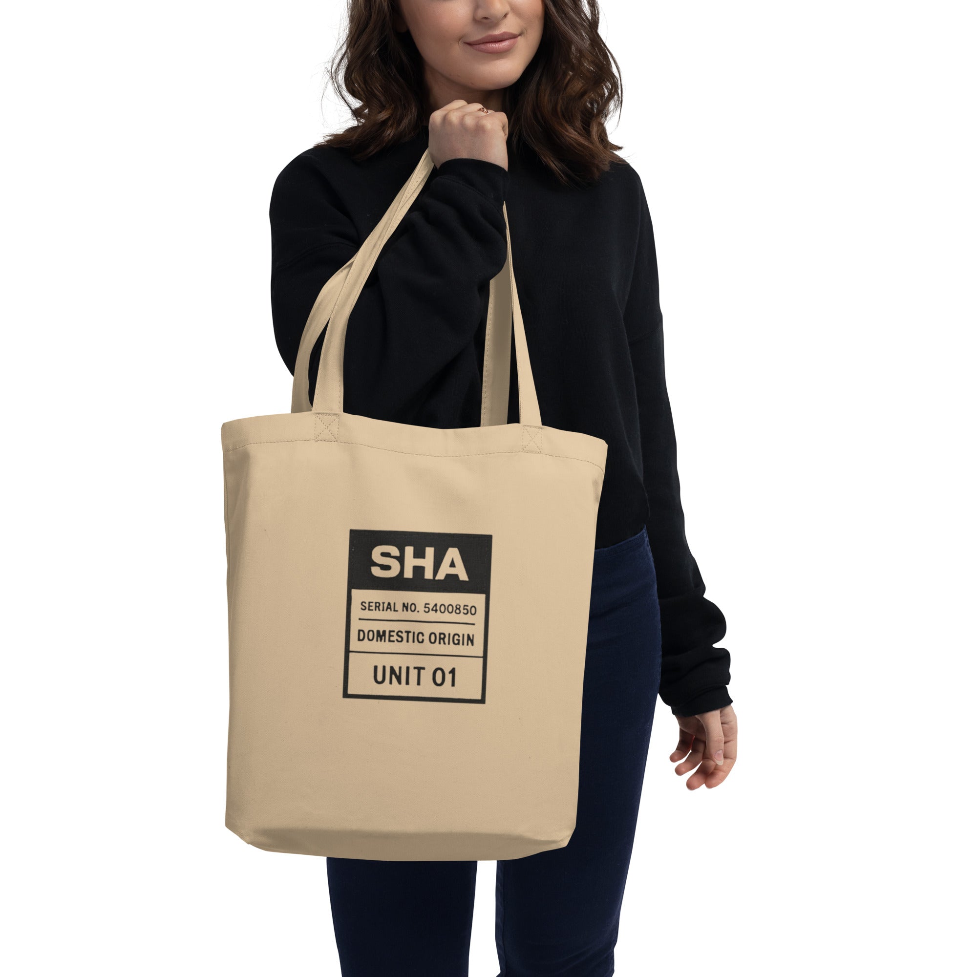 SHA EcoTote – Unit 01 / Natural Canvas Edition