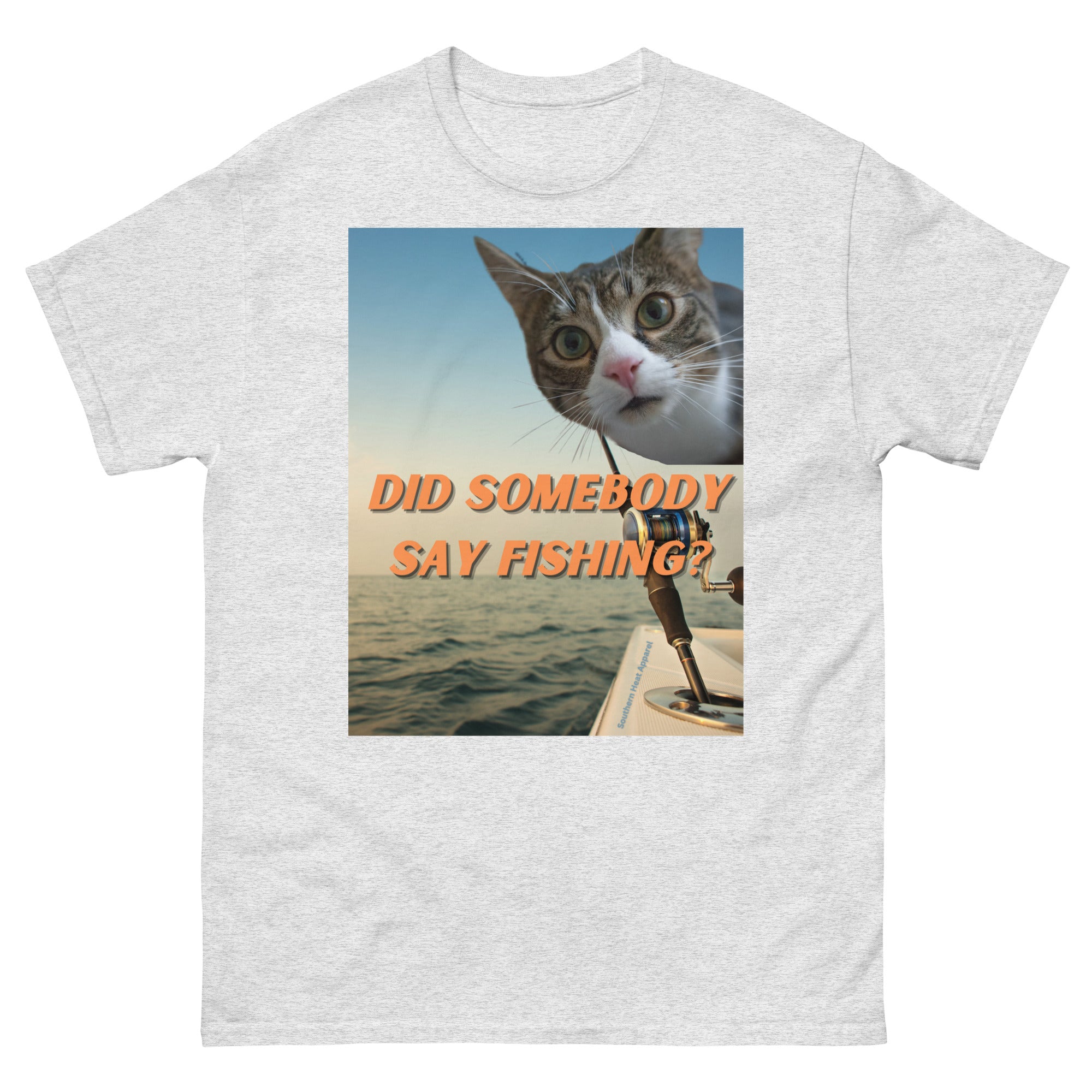 Did somebody say fishing?-Men's classic tee