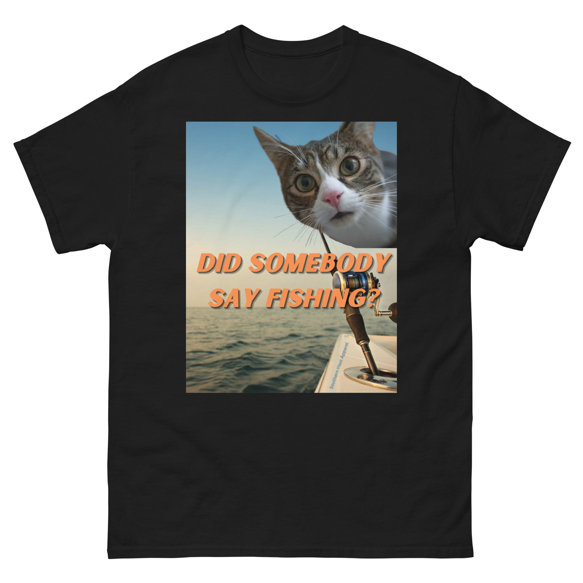 Did somebody say fishing?-Men's classic tee