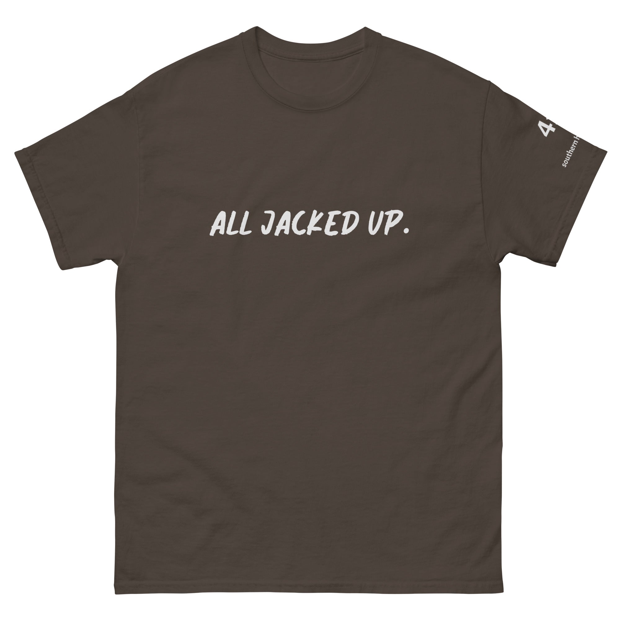 All jacked up-Men's classic tee