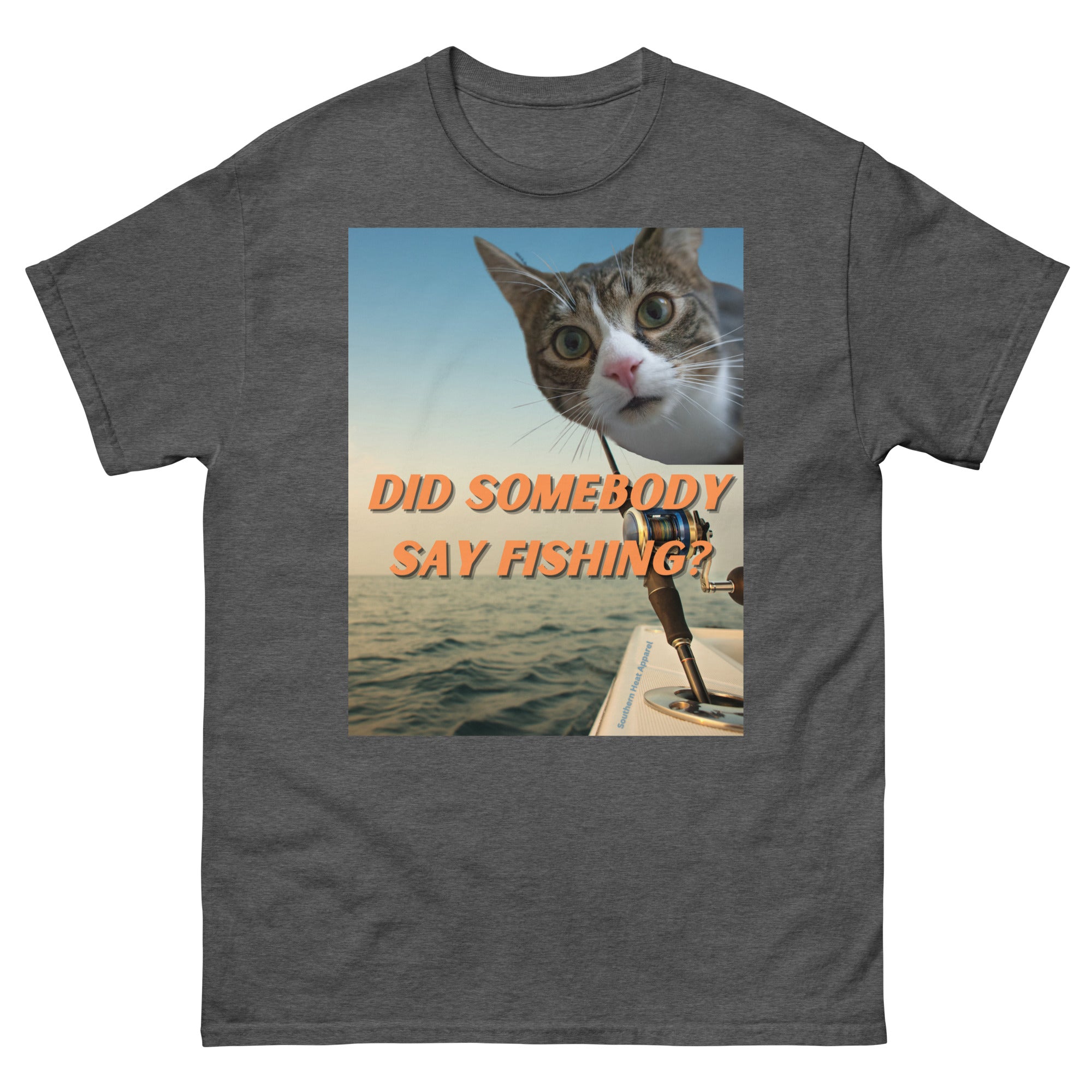 Did somebody say fishing?-Men's classic tee