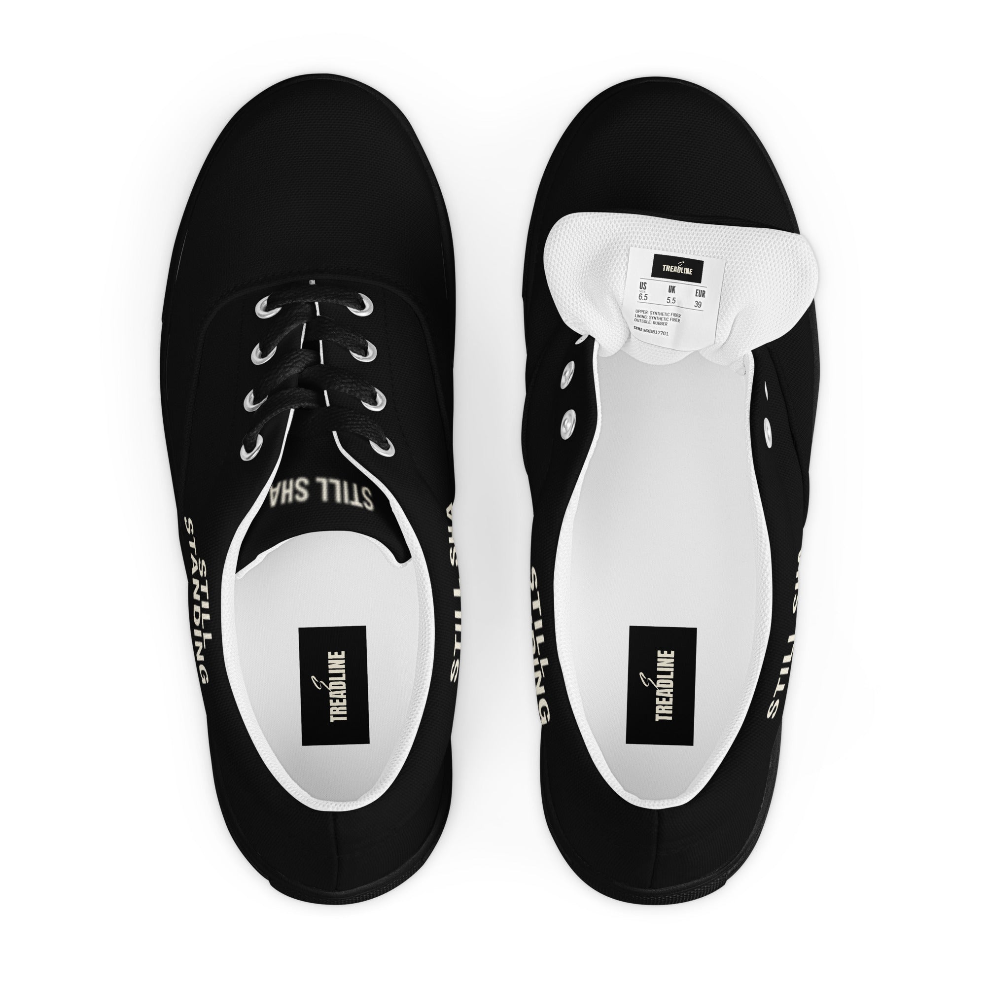 STILL SHA-Men’s lace-up canvas shoes