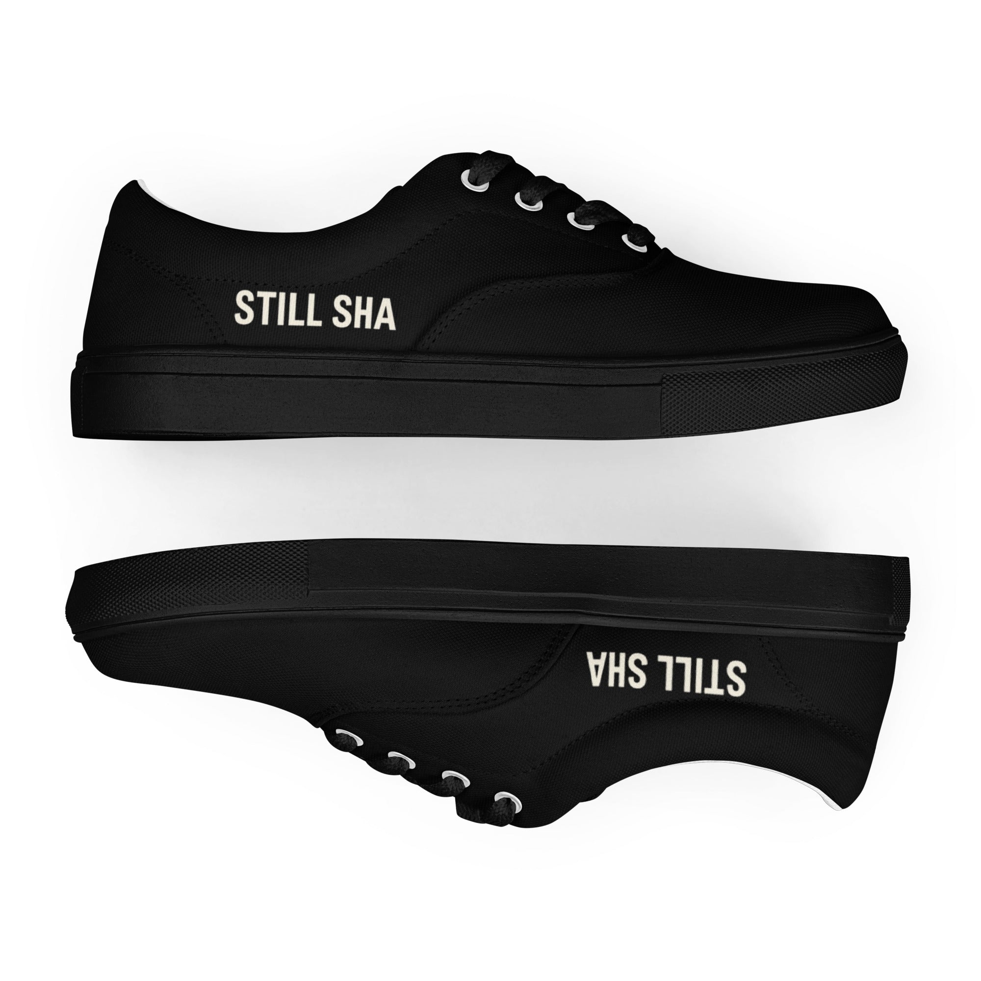 STILL SHA-Men’s lace-up canvas shoes