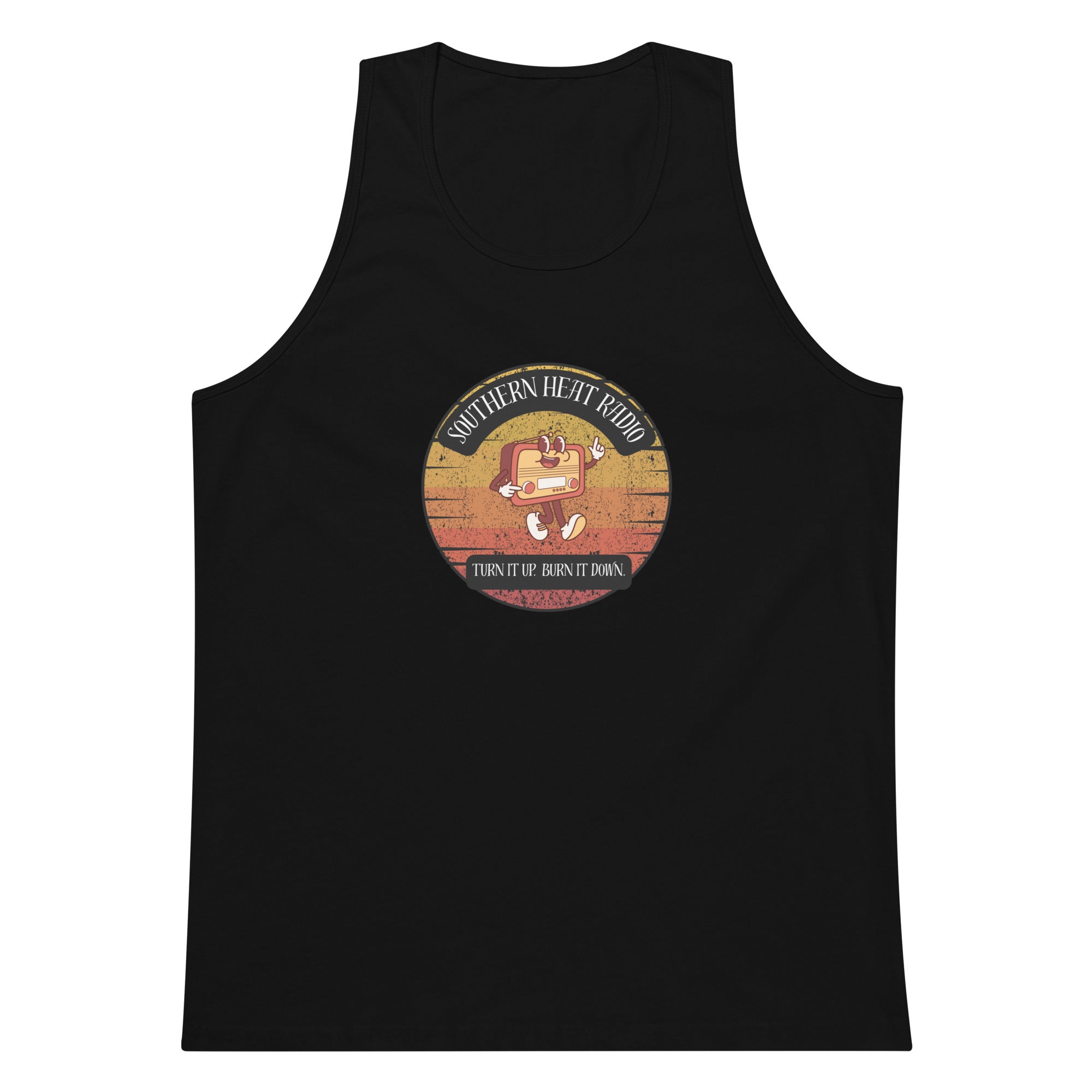 SHA Radio-Men’s premium tank top-SHA Rewind No. 005