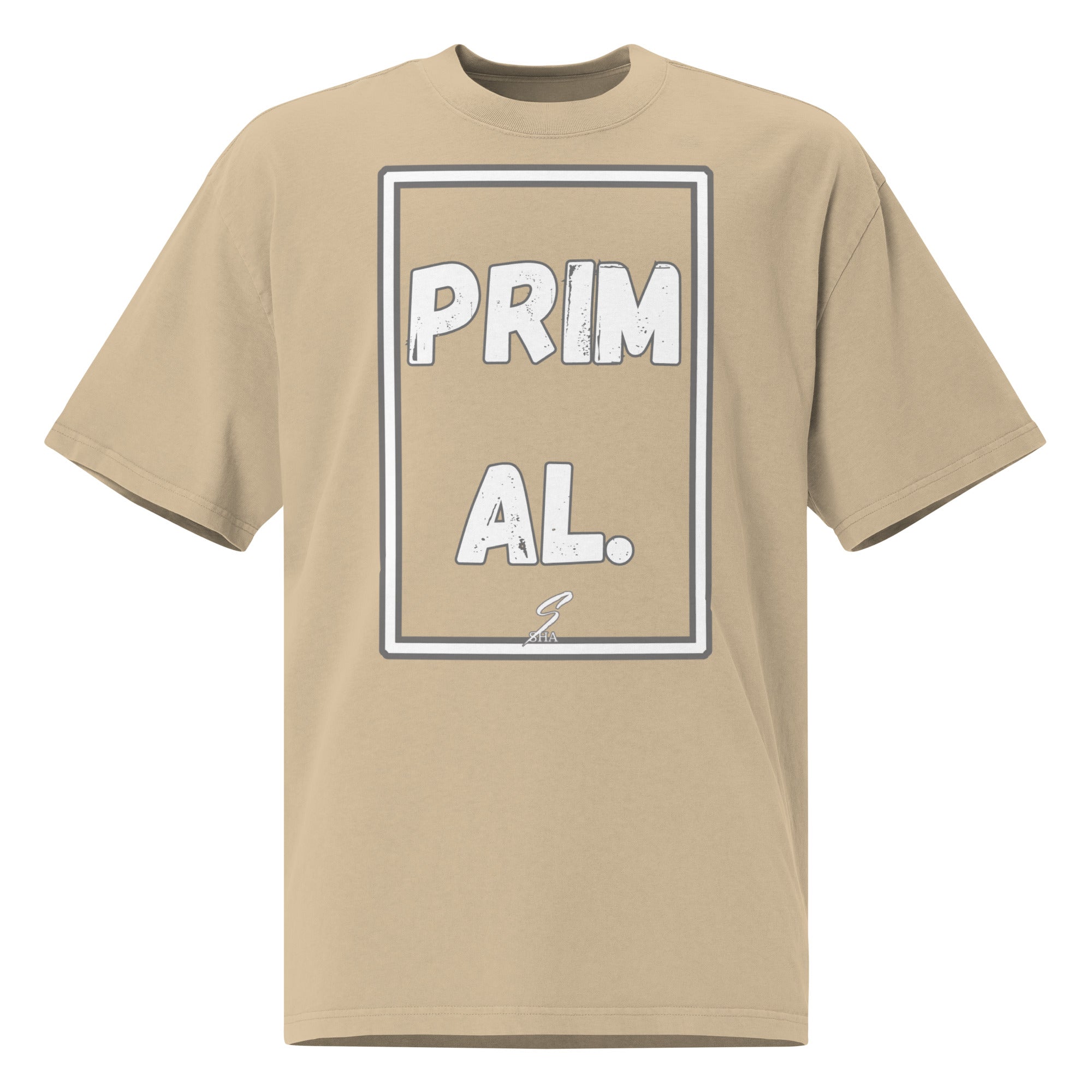 Primal-Oversized faded t-shirt