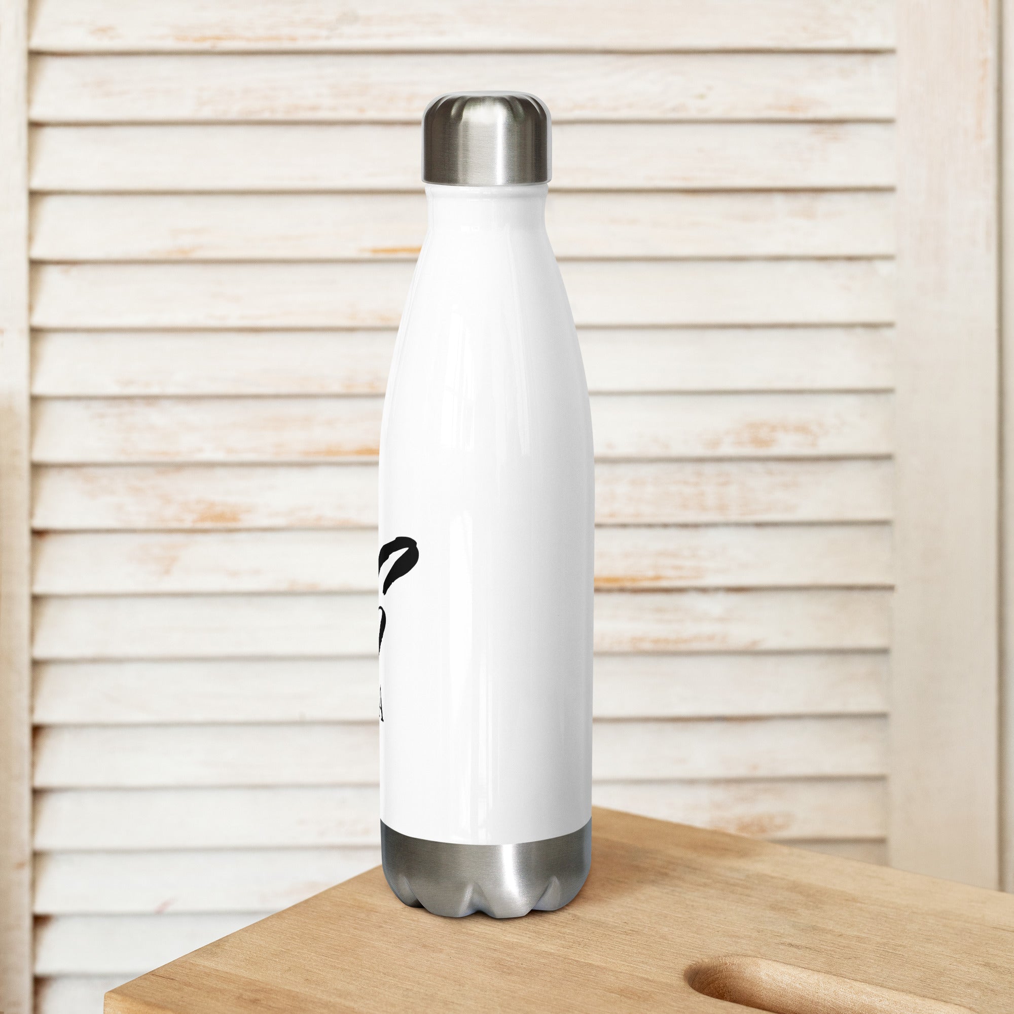 Stainless steel water bottle
