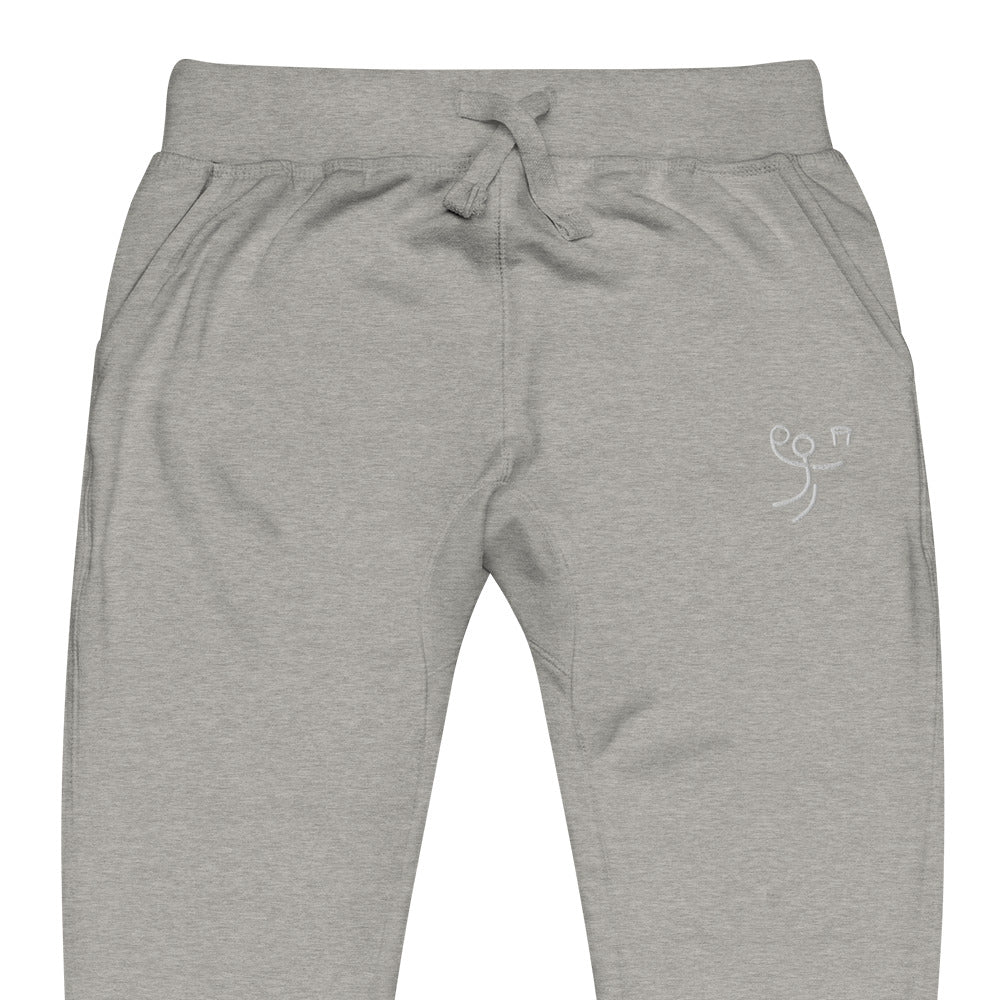 Embroidered Basketball Player-Unisex fleece sweatpants