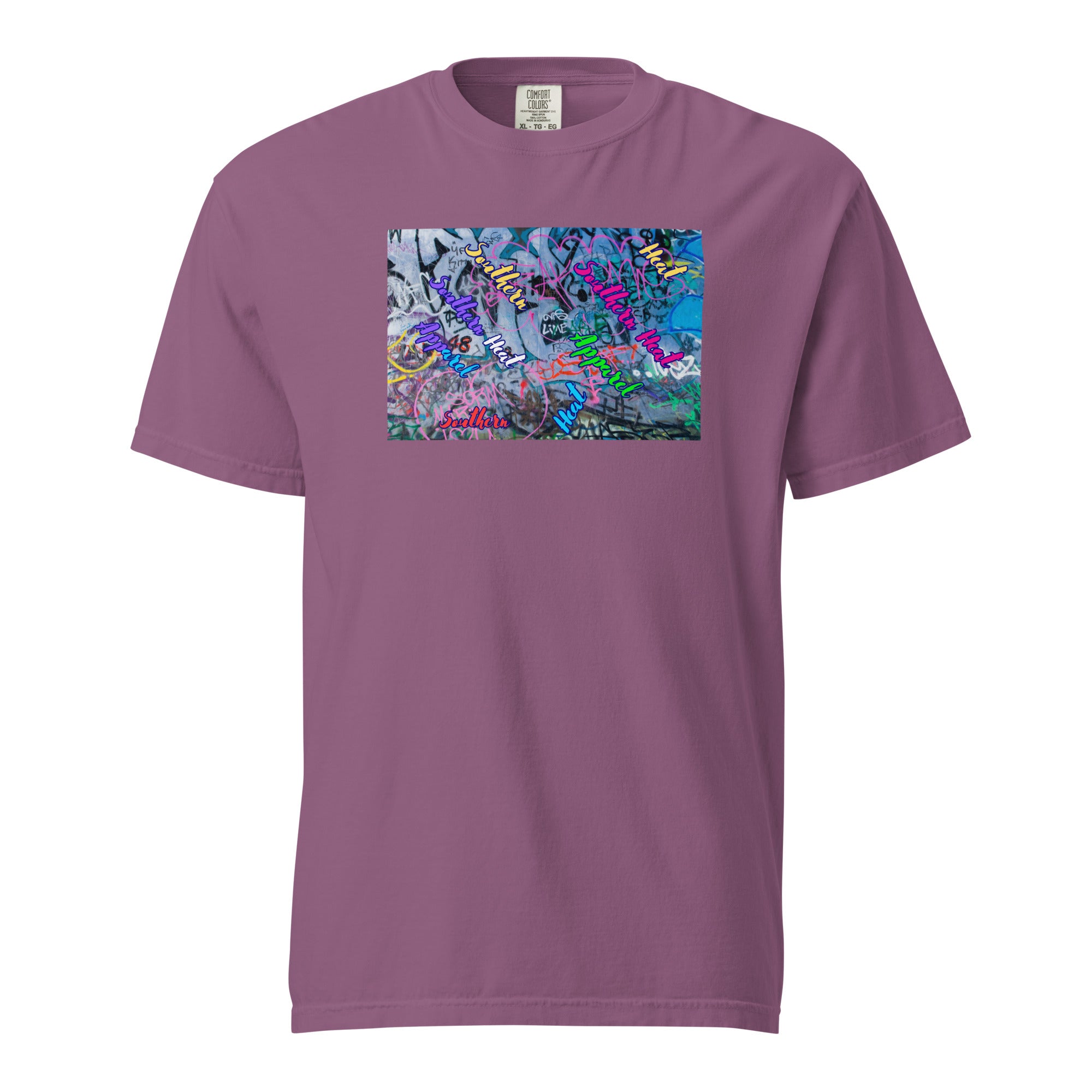 SHA.graffiti-Mens.garment-dyed heavyweight t-shirt