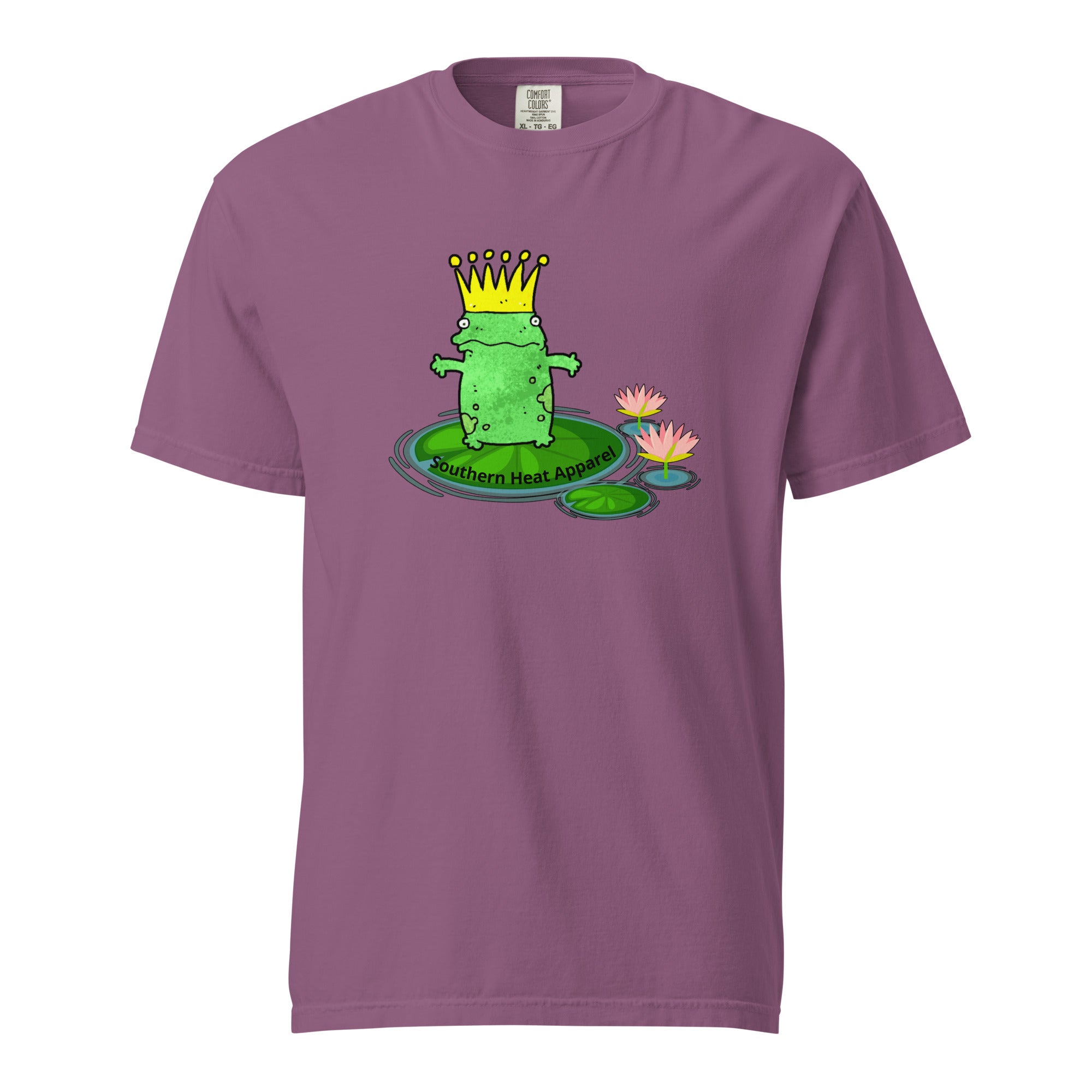 frog prince-Mens garment-dyed heavyweight t-shirt