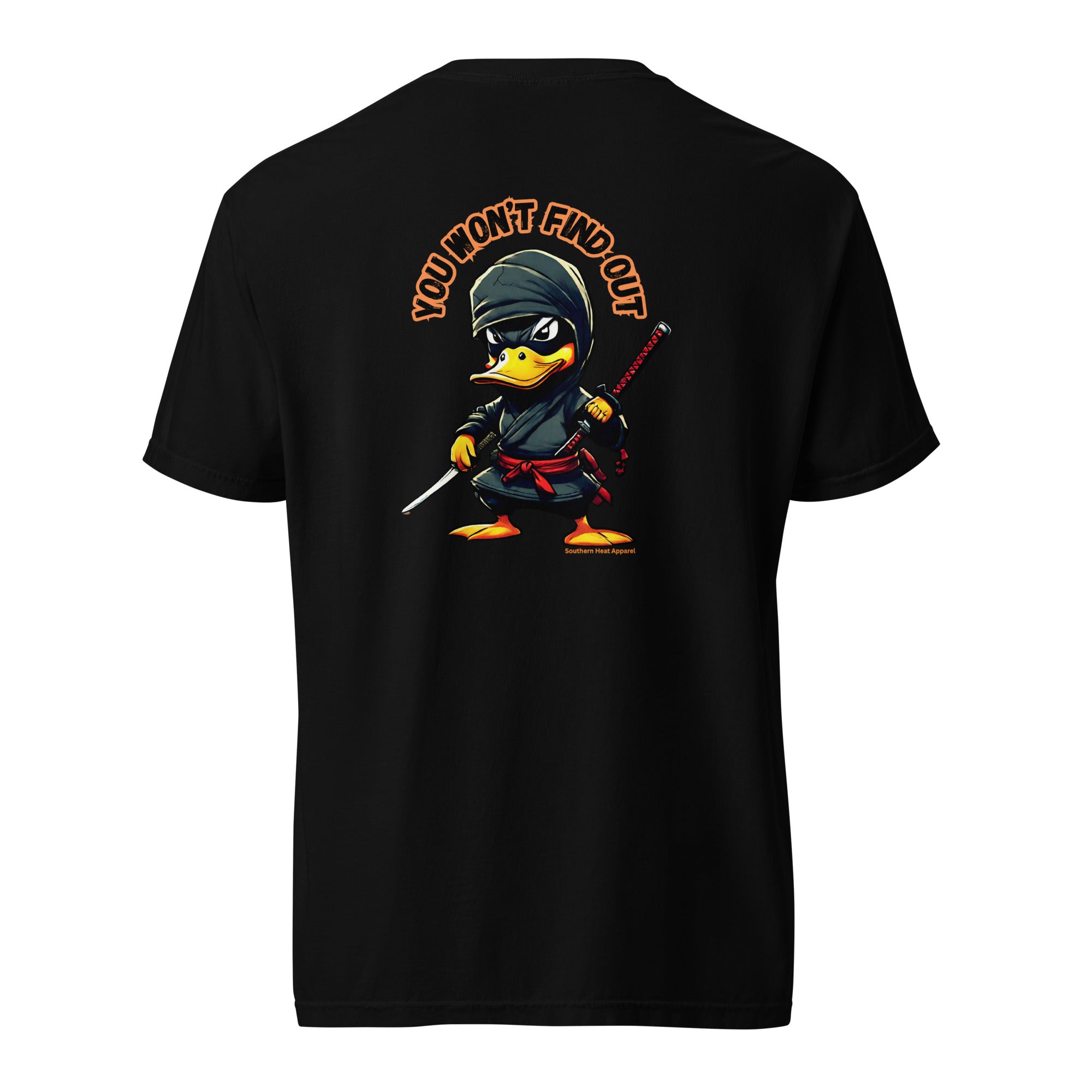 Don't duck around-Mens garment-dyed heavyweight t-shirt