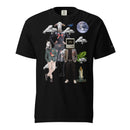 Collage Space- Mens garment-dyed heavyweight t-shirt