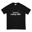 Grown Country Wild- Mens garment-dyed heavyweight t-shirt