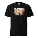 Horsing around- Mens garment-dyed heavyweight t-shirt