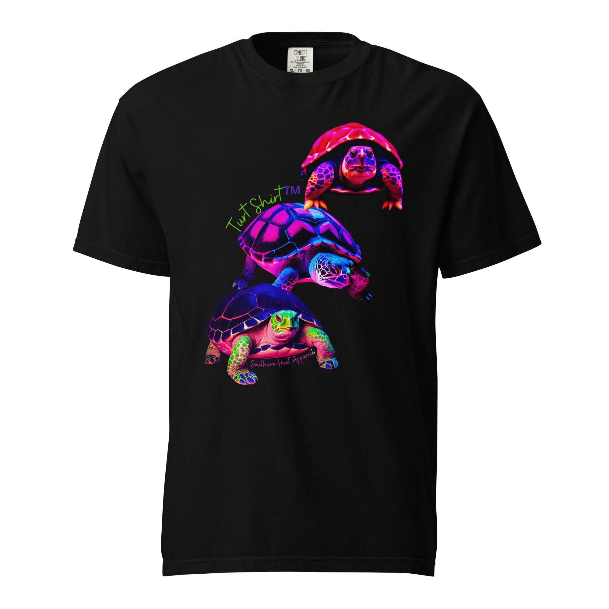 Neon.turty-Mens garment-dyed heavyweight t-shirt