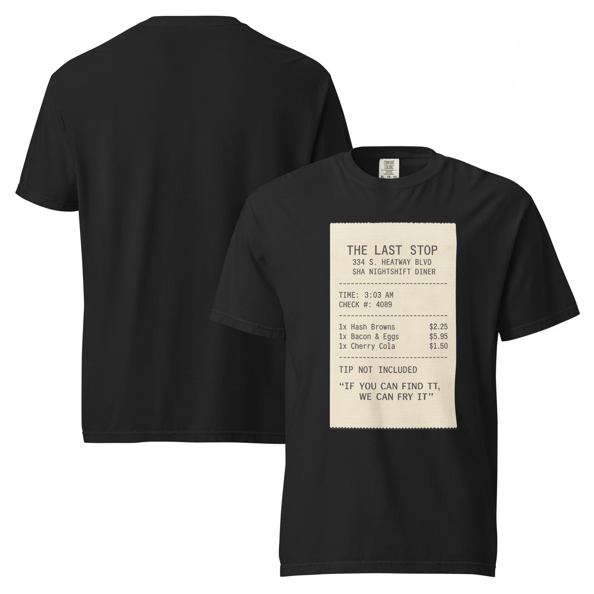 The Last Stop Diner (Receipt Tee)