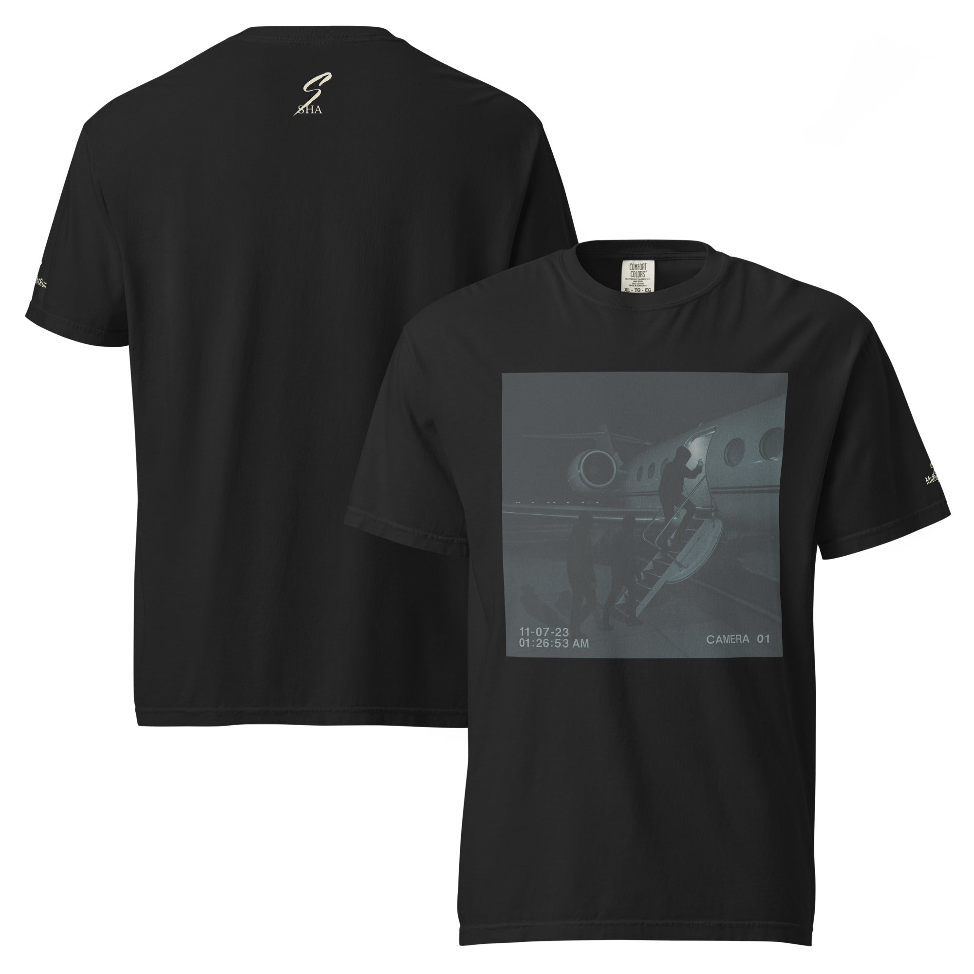 Security Footage Tee — Jet Departure