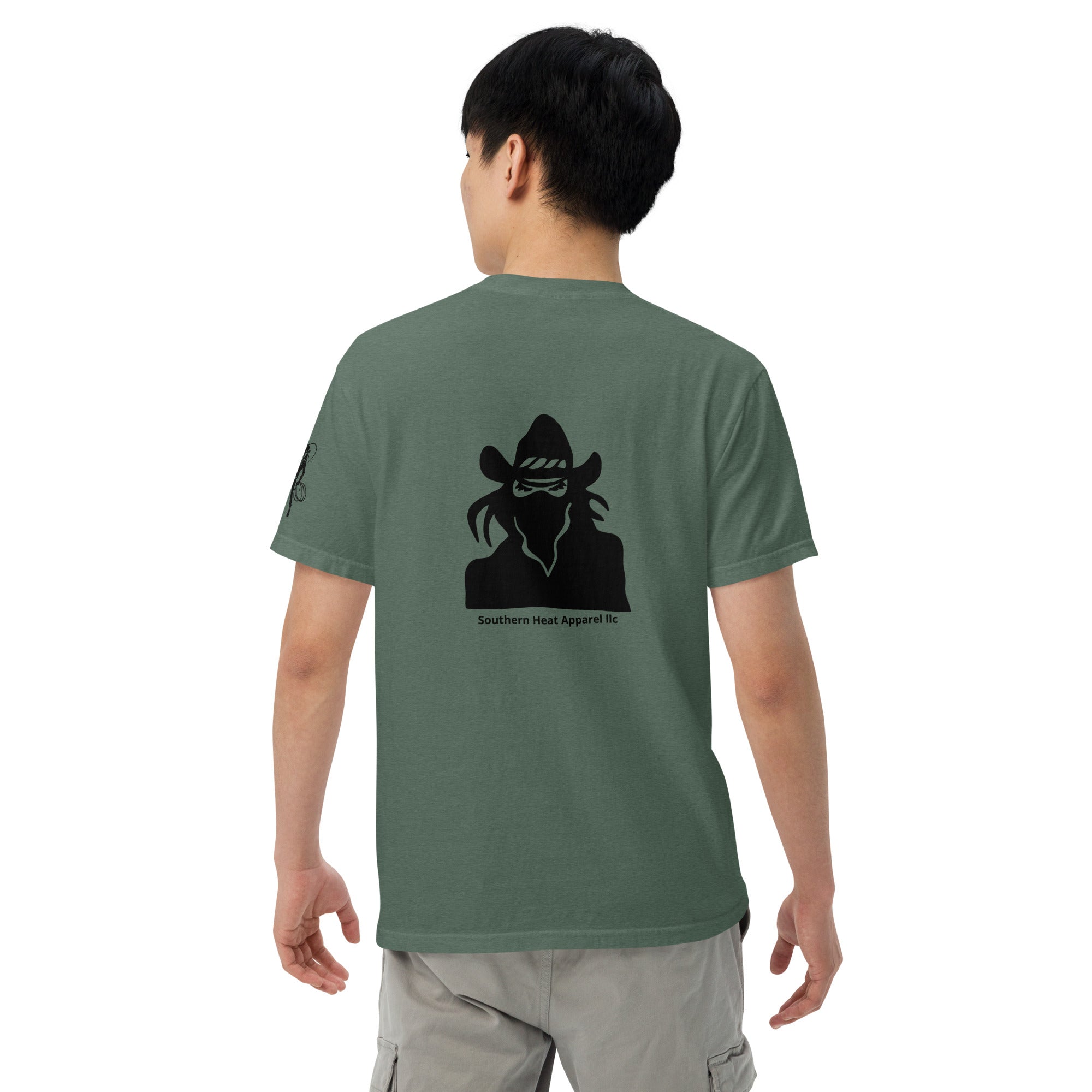 Wild West- Mens garment-dyed heavyweight t-shirt