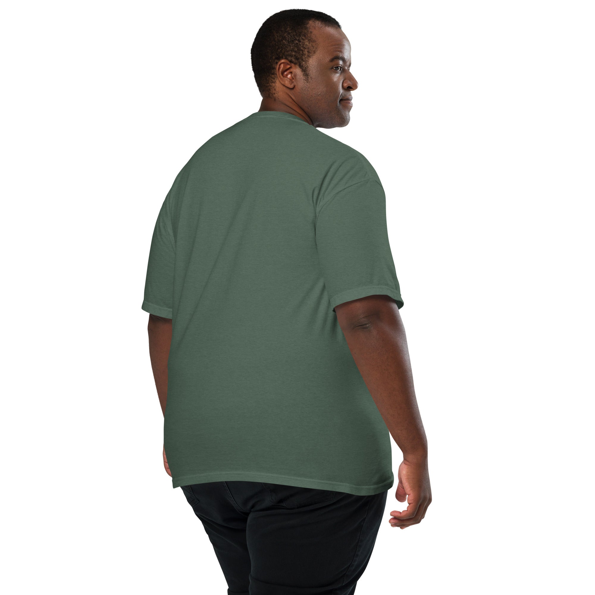 Mackey Mouse™-picnic-Mens garment-dyed heavyweight t-shirt