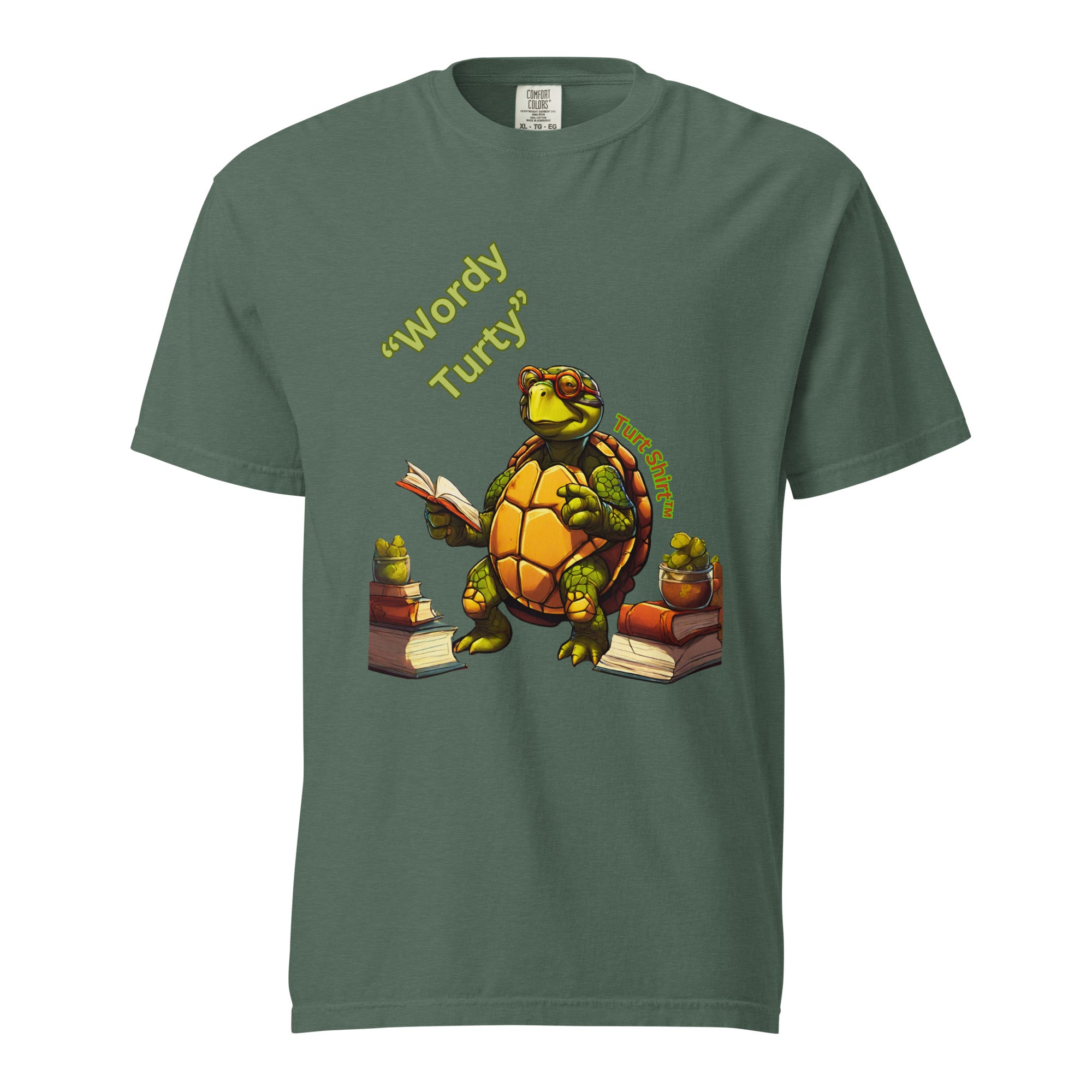 wordy.turty-mens.garment-dyed heavyweight t-shirt