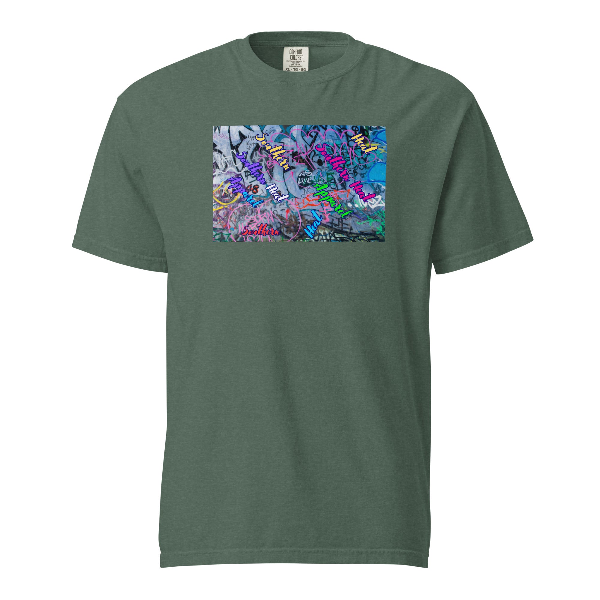 SHA.graffiti-Mens.garment-dyed heavyweight t-shirt