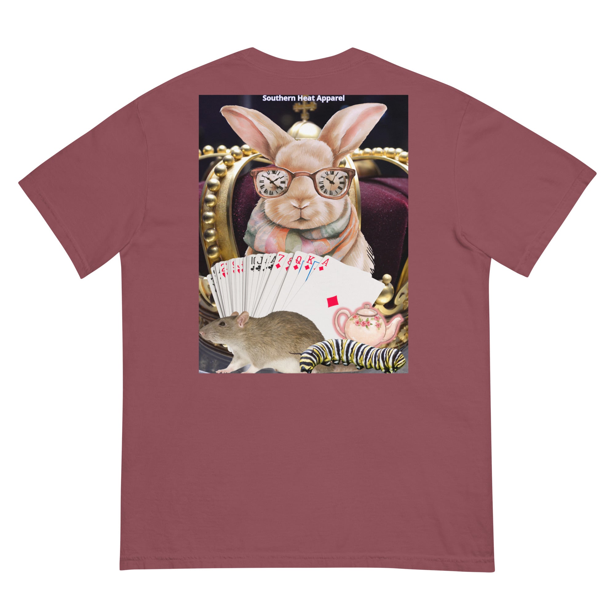 Card shark-mens garment-dyed heavyweight t-shirt