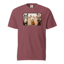 Horsing around- Mens garment-dyed heavyweight t-shirt