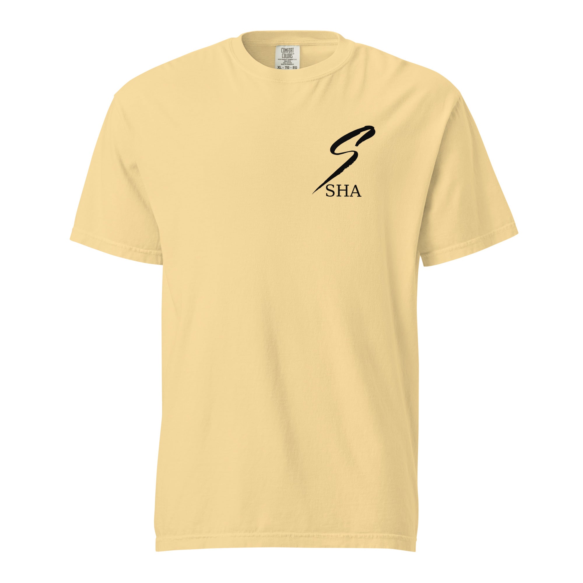 logo-mens garment-dyed heavyweight t-shirt