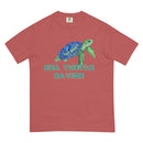 Sea.turtle.savior-Mens garment-dyed heavyweight t-shirt