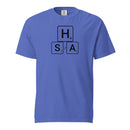 scrabble letters-Mens garment-dyed heavyweight t-shirt