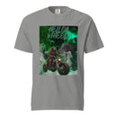 Hell on wheels-Mens garment-dyed heavyweight t-shirt