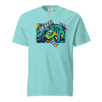 Graffick tee- Mens garment-dyed heavyweight t-shirt