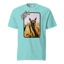 LLama party- Mens garment-dyed heavyweight t-shirt