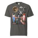 Collage Ducks- Mens garment-dyed heavyweight t-shirt