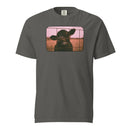 Cow's gotta eat- Mens garment-dyed heavyweight t-shirt