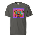 pychedelic rabbit in time Mens tee