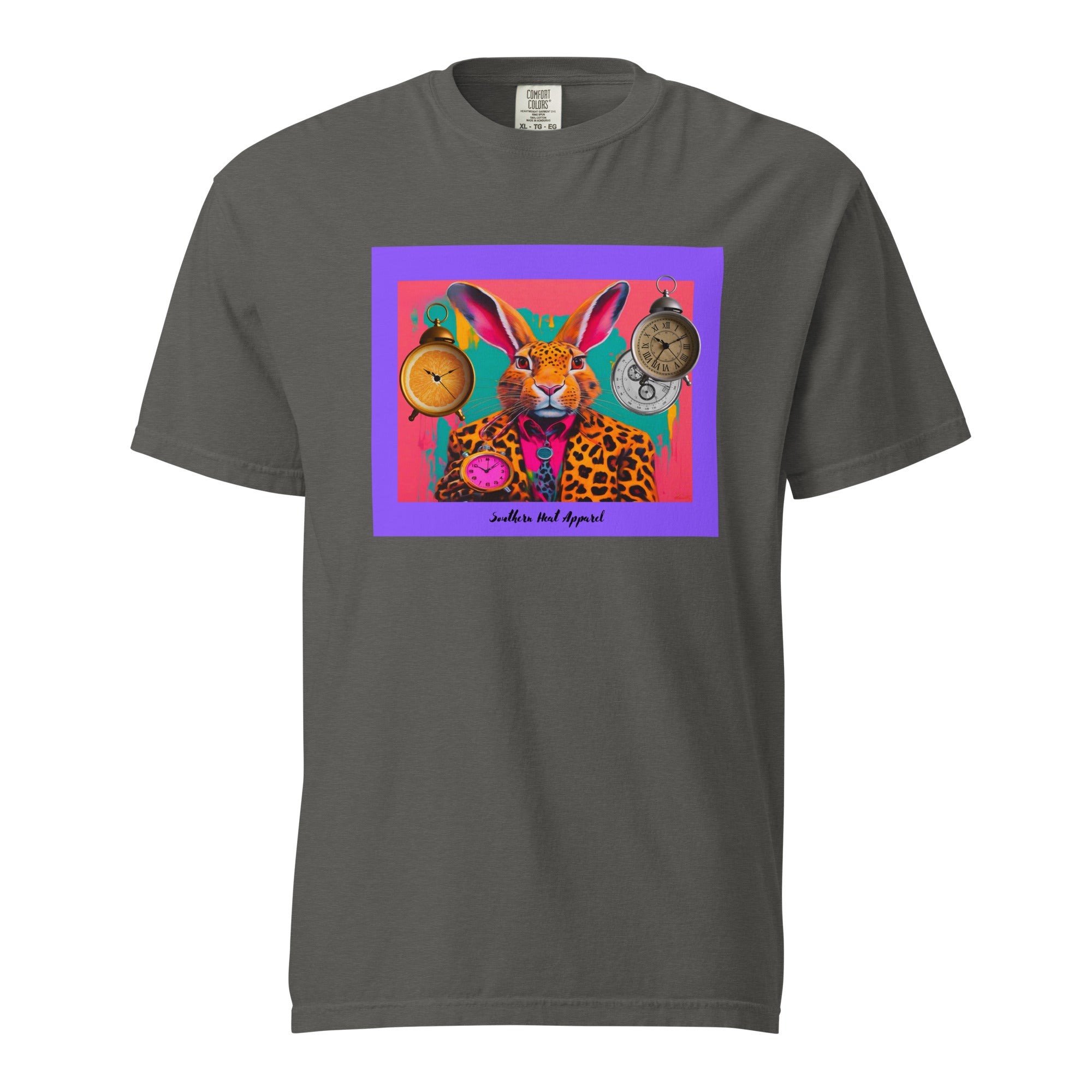 Rabbit-Mens garment-dyed heavyweight t-shirt