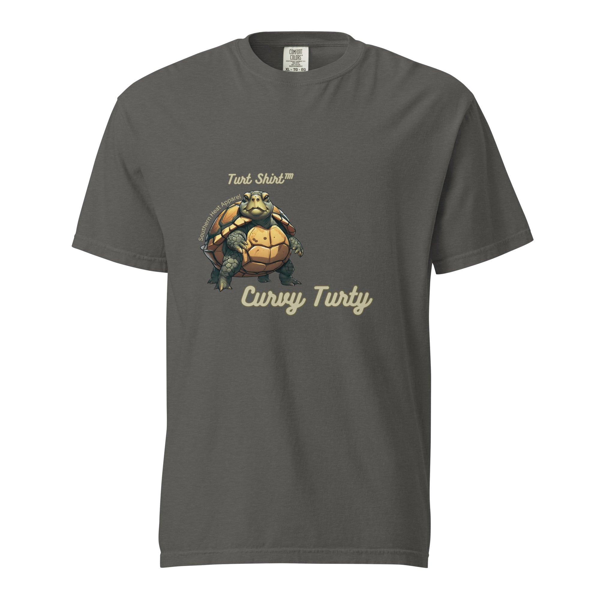 Curvy.turtle-mens garment-dyed heavyweight t-shirt