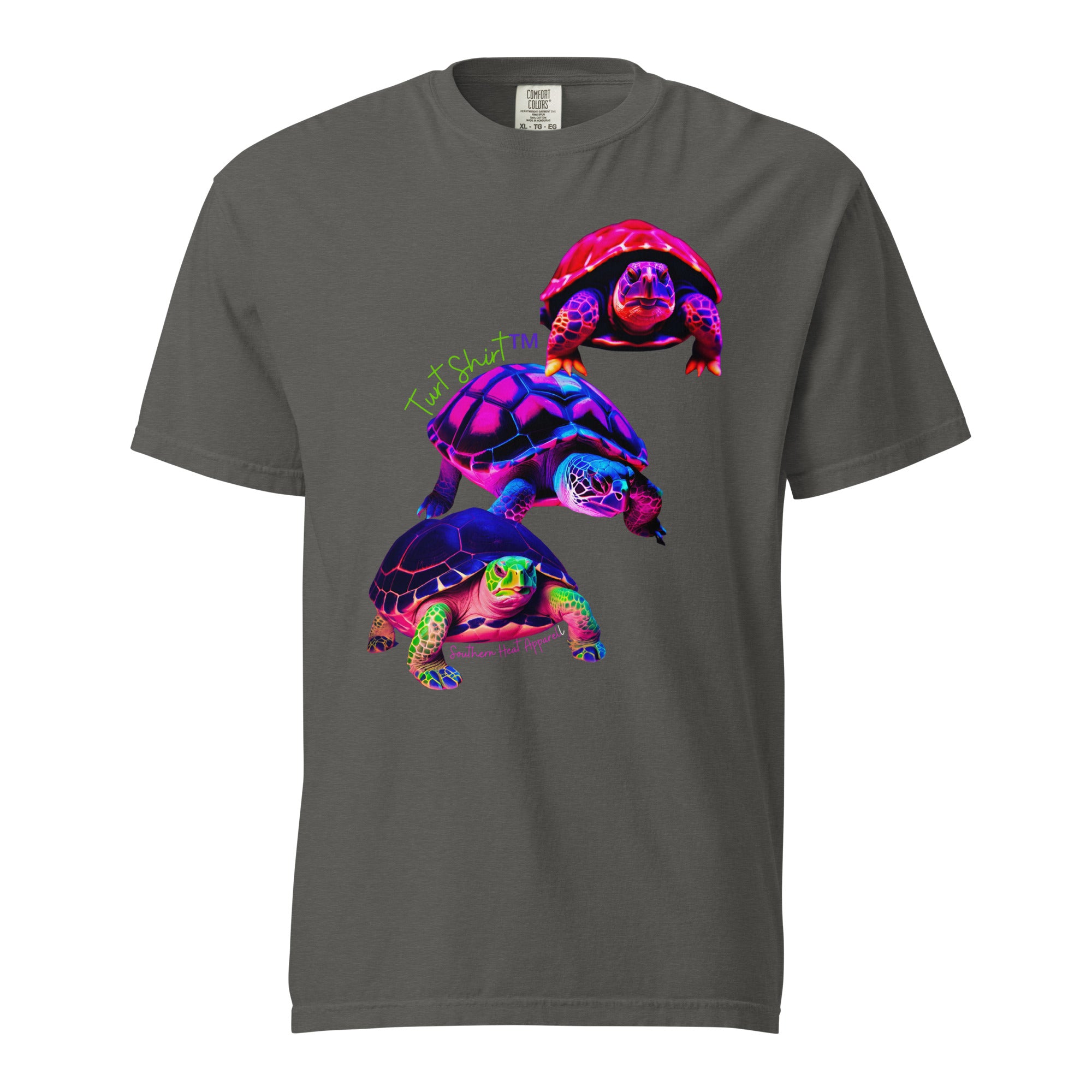 Neon.turty-Mens garment-dyed heavyweight t-shirt