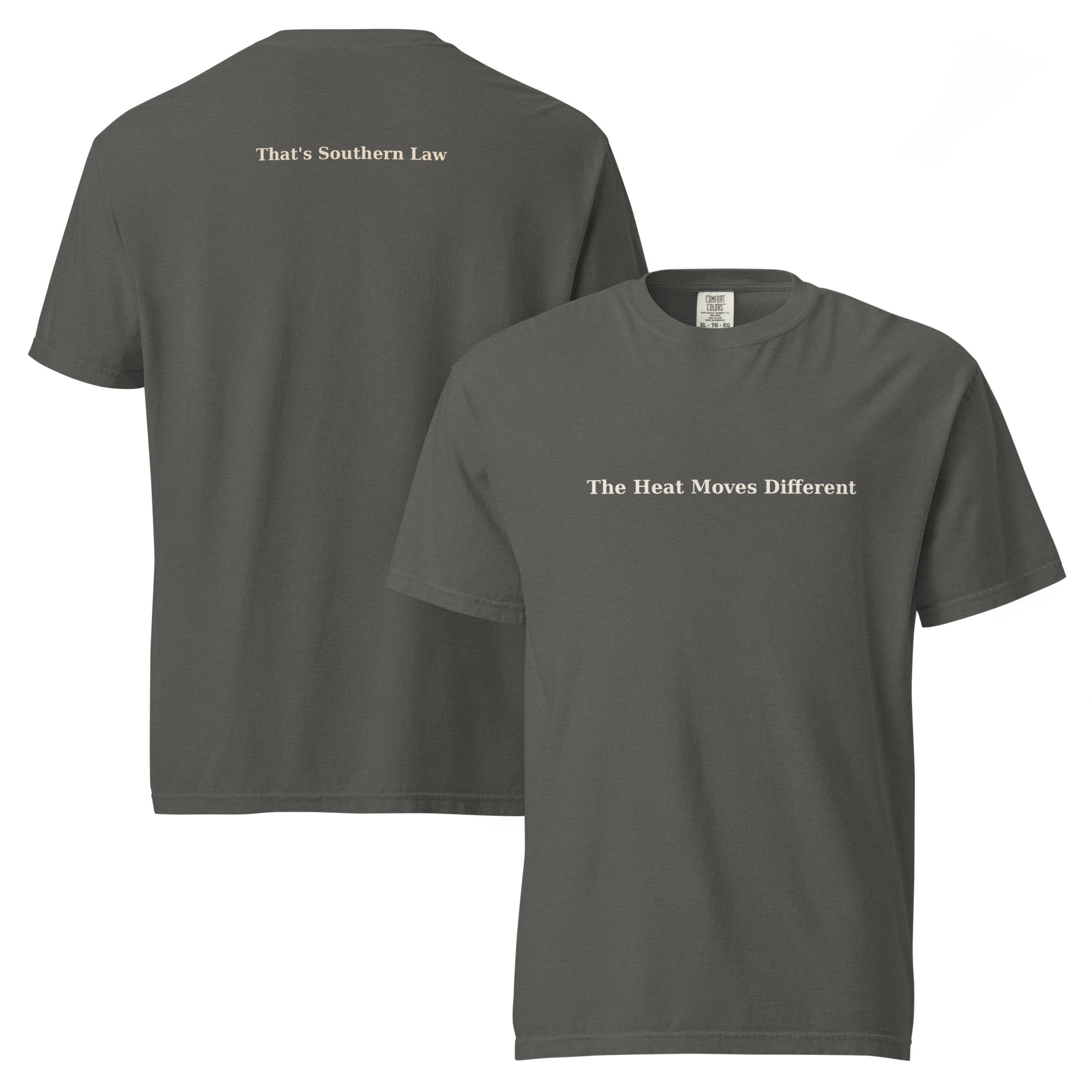 SHA slogan tees, heat moves