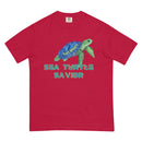 Sea.turtle.savior-Mens garment-dyed heavyweight t-shirt