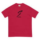SHA logo-Mens garment-dyed heavyweight t-shirt